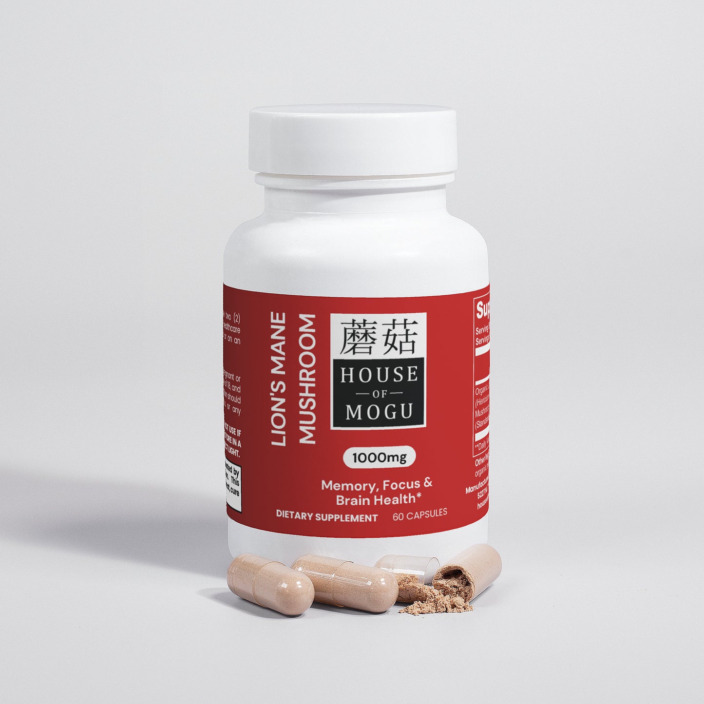 HOM Lion’s Mane Mushroom Capsules
