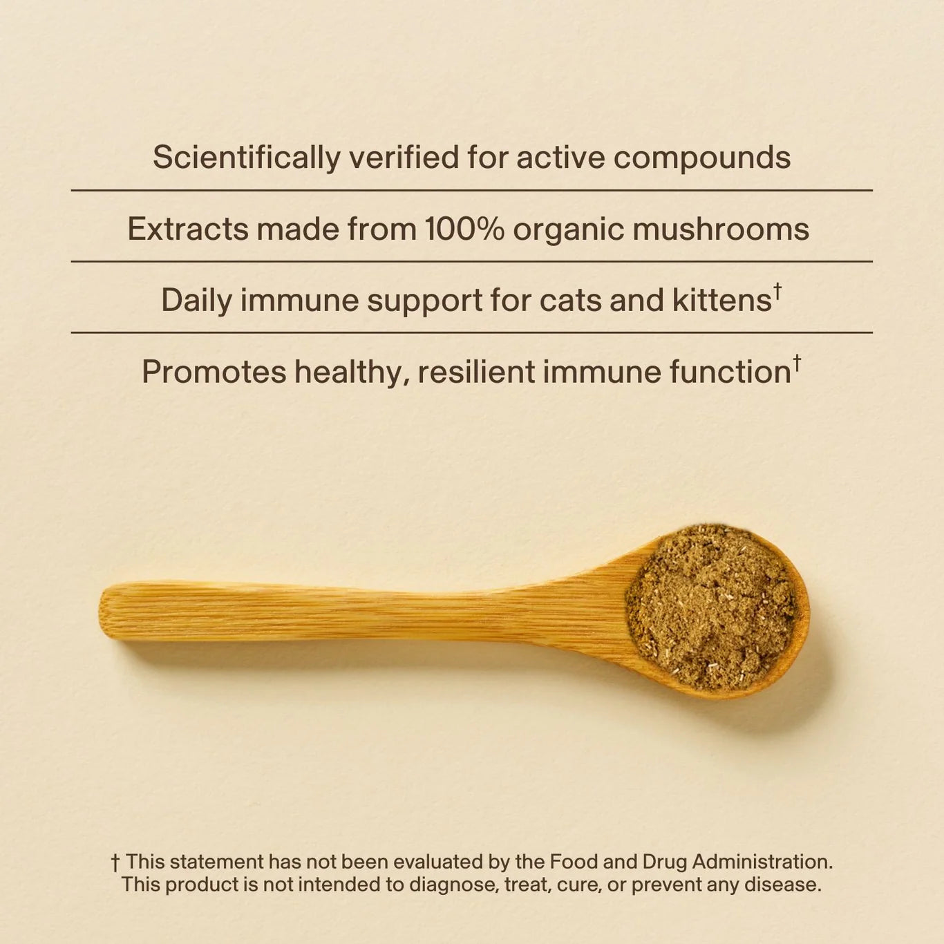 Functional Feline by Real Mushrooms | Daily Mushroom Powder for Cats