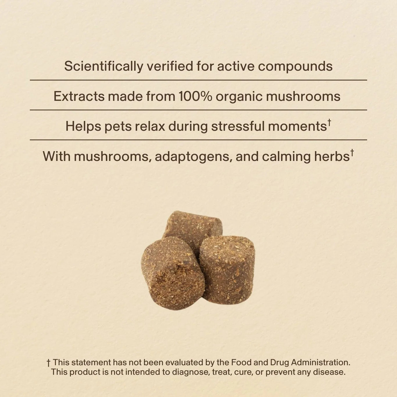 Mushroom Relax Soft Chews for Pets | House of Mogu