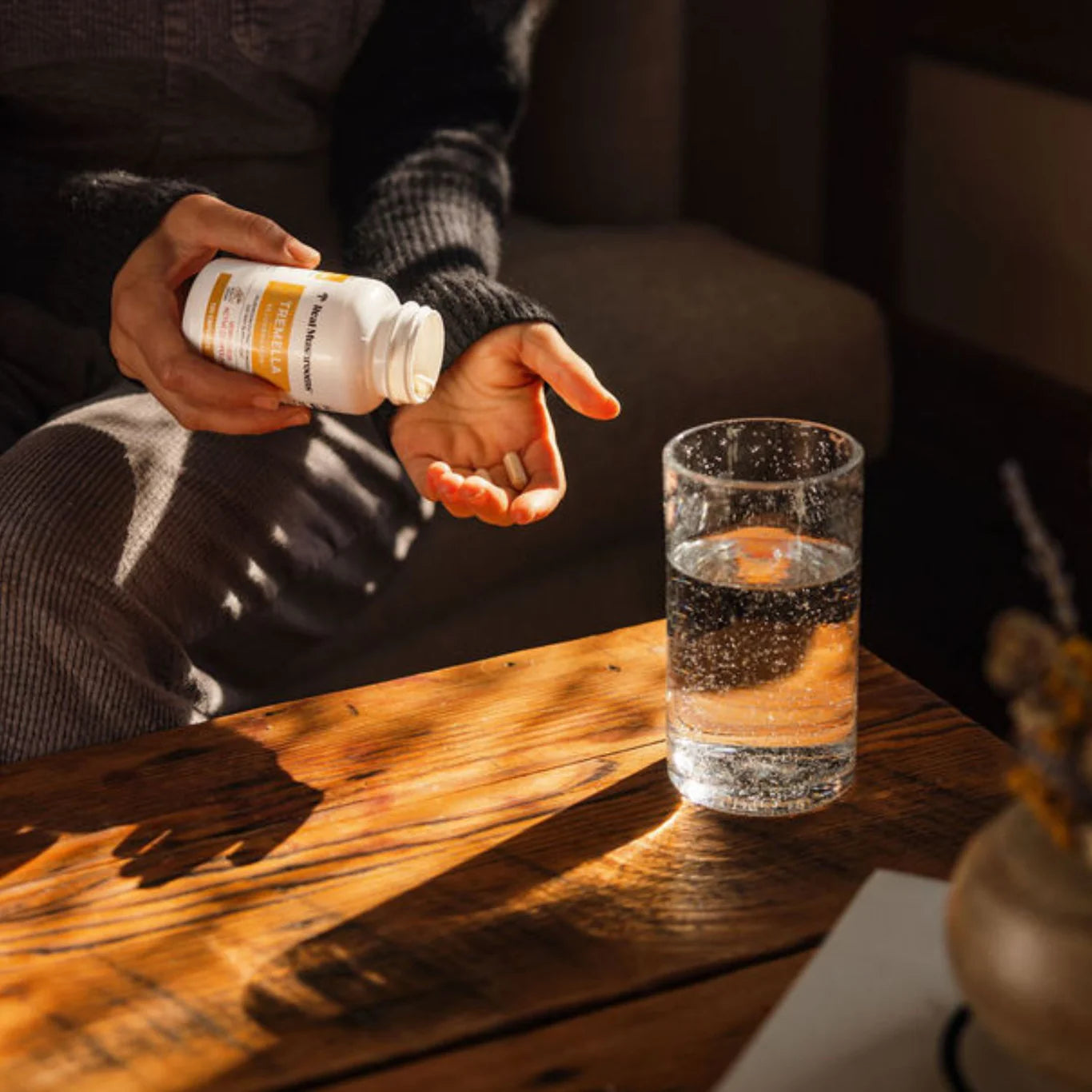 Real Mushrooms Tremella - 120 & 300 Capsule Bottles